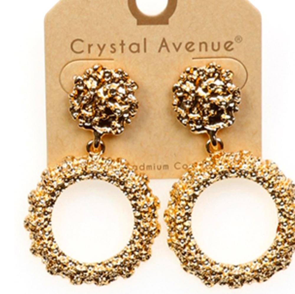 Heart and Circular Earring Bundle